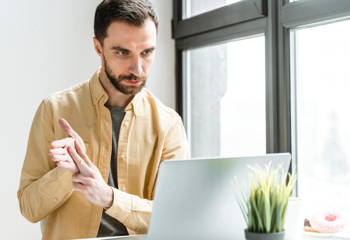 Professional budget analysis workspace with charts and financial documents