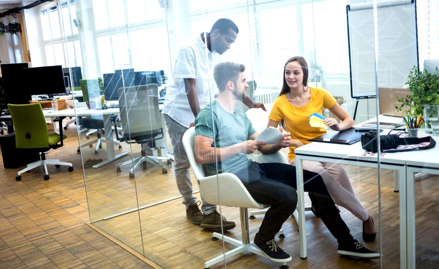 Financial consultation meeting with budget analysis documents and charts